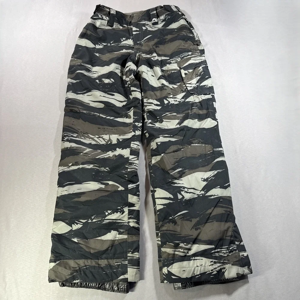 Under Armour Kids ColdGear Infrared Camo Snow Pants Youth Medium Primaloft Grey